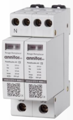 parafoudre triphase lmax 40ka (2 mod)