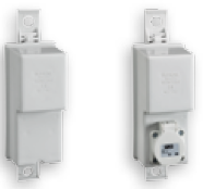 coffret facade lumi 591 cl2 1 c/c gris